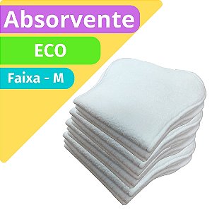 Absorvente ECO - tipo faixa