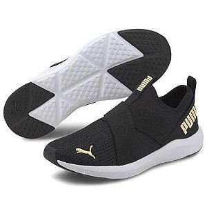 Tênis Sapatênis Puma Slip on Leve, Macio, sem cadarço esportivo