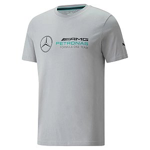 Camiseta Mercedes Puma MAPF1 5342290 - Cinza