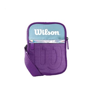 Bolsa Shoulder Bag Wilson Tiracolo Unissex - Roxo e Azul