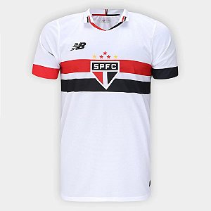 Camisa São Paulo I 24/25 s/n° Torcedor New Balance Masculina -