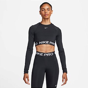 Camiseta Nike Pro 365 Cropped Feminina