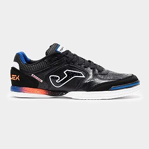 Tenis Futsal Joma Top Flex - Preto e Azul