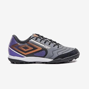 Chuteira Society Umbro Pro 5 Bump Club - Grafite+Preto
