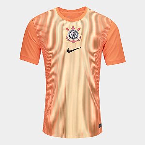 Camisa Corinthians Goleiro 25/26 s/n Nike Masculina - Laranja