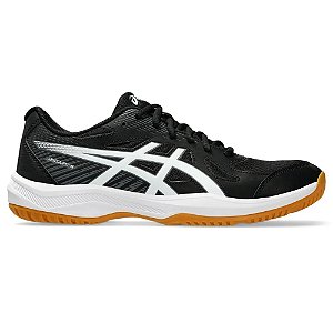 Tênis ASICS Upcourt 6 - Masculino - Preto/Branco