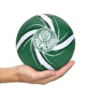 Mini Bola Puma Palmeiras Fan - Verde e Branco