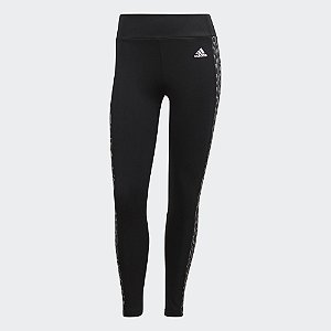 LEGGING 7/8 ADIDAS ESTAMPA LEOPARDO DESIGNED TO MOVE AEROREADY