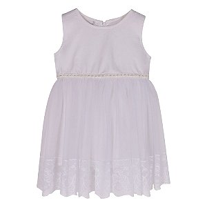 Vestido Infantil Renda Francesa