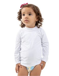 Camiseta Infantil Sleeve Branca
