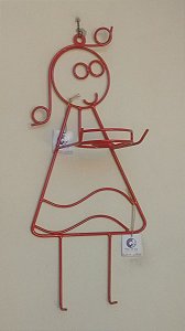 Suporte Para Plantas em forma de Boneca