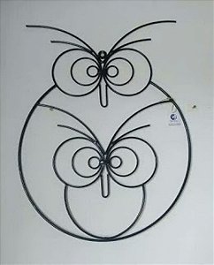 Coruja Decorativa em Ferro
