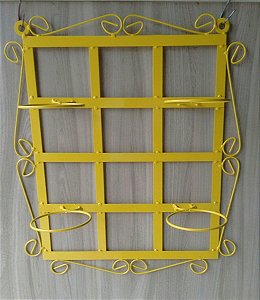 Suporte Para Plantas em forma de Quadrado para 4 vasos