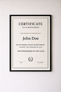 Quadro Moldura de Aluminio 060x042(A2)