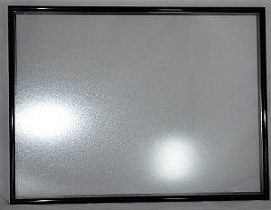 Quadro de aluminio entre vidros 30x045 (medida por fora)