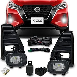 Farol de milha Nissan Kicks 2021