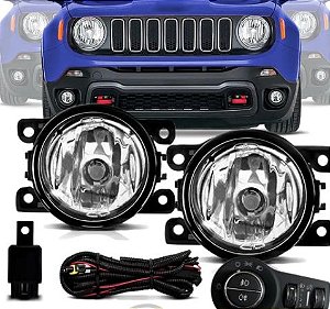 Farol de milha Jeep Renegade Novo 2018  BT Original