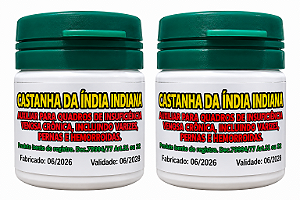 Castanha da India Indiana 500MG 15 CP 2 UND.