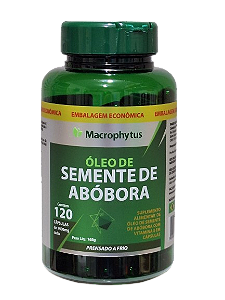 Óleo de Semente de Abóbora  120 cp 1.400 mg