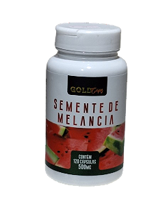 Semente de Melancia 120 cp  500mg  Goldcaps