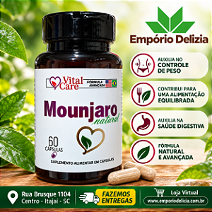Mounjaro Natural 60 cápsulas 735mg