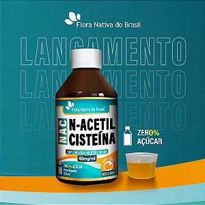NAC - N - Acetilcisteína 120ml kit com 3 frascos