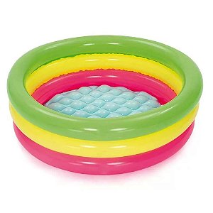 Piscina Vinil Infantil Summer Color 41 Litros Etitoys