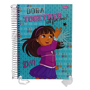 Caderno Universitário Dora e Seus Amigos 10 Matérias Foroni