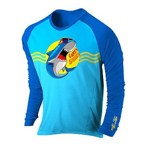 Camiseta Proteção Solar UV Upf 50+ Infantil Tubarão Prolife