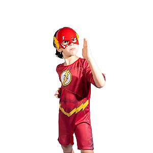 Fantasia Infantil Super Herói Flash