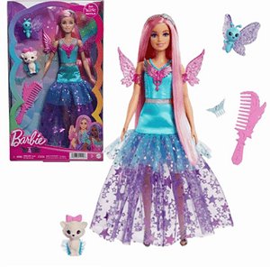 Boneca Barbie Um Toque De Magia Malibu Mattel
