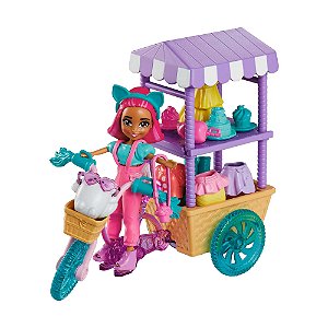 Polly Pocket Playset Carrinho De Doces Surpresas Mattel