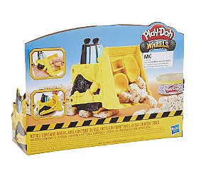 Massinha Play-doh Wheels Escavadeira Construção Hasbro