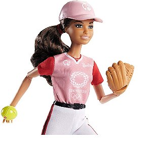 Barbie Esportista Olímpica Softball Mattel
