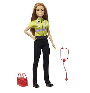 Boneca Barbie Profissão Paramédica Mattel
