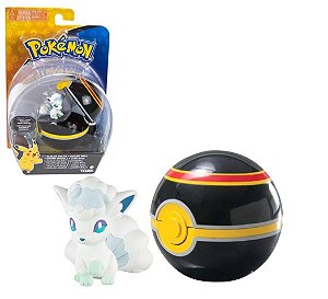 Pokémon Alolan Vulpix e Luxury Ball Tomy