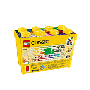 Lego Caixa Criativa Grande 790 Peças Amarela 10698