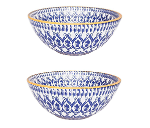 Kit c/ 02 Tigelas Bowl La Carreta Oxford