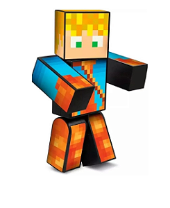 Boneco Gamer Skin Lopeers 25 cm Algazarra