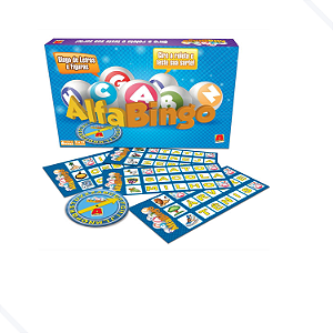 Jogo Educativo Roleta Alfabingo Aprendendo a Soletrar