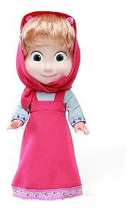 Boneca Masha E O Urso Com Som - Estrela