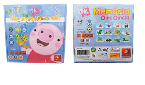 Jogo Educativo Infantil Aprenda Números Porqinha Pink Oinc