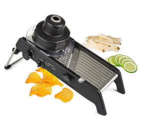 Fatiador Profissional Ajustável Mandoline 2.0 Preto PL8 Progressive