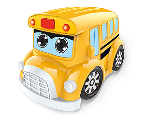 Ônibus Escolar Musical Luzes e Movimentos Baby Land Cardoso