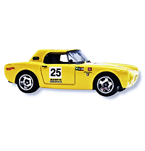 Hot Wheels Carrinho Escala 1:64 Honda S800 Racing Amarelo