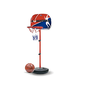 Tabela de Basquete 2x1 com Ajuste de Altura de até 1,70 cm