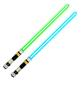 Sabre de Luz Espada Space Force Retrátil