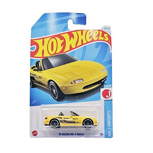 Hot Wheels Mini Carrinho Escala 1:64 91 Mazda MX-5 Miata