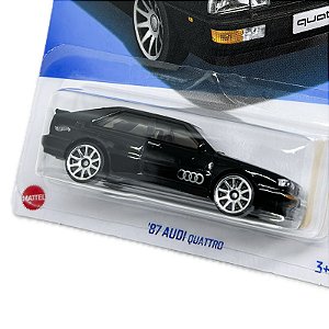 Hot Wheels Mini Carrinho Coleção Escala 1:64 87 Audi Quattro