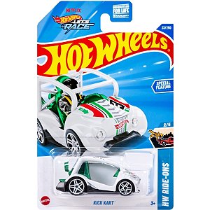 Hot Wheels Mini Carrinho Escala 1:64 Kick Kart Ride - Ons